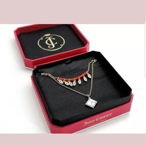 Juicy Couture double strand necklace